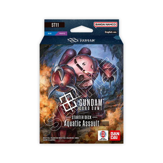 Gundam Card Game Aquatic Assault ST11 English starter deck package