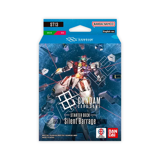 Gundam Card Game Silent Barrage ST13 English starter deck package