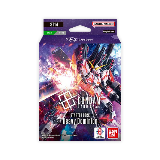 Gundam Card Game Heavy Dominion ST14 English starter deck package