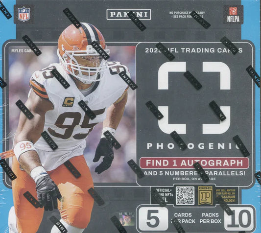 2025 Panini Photogenic Football Hobby Box