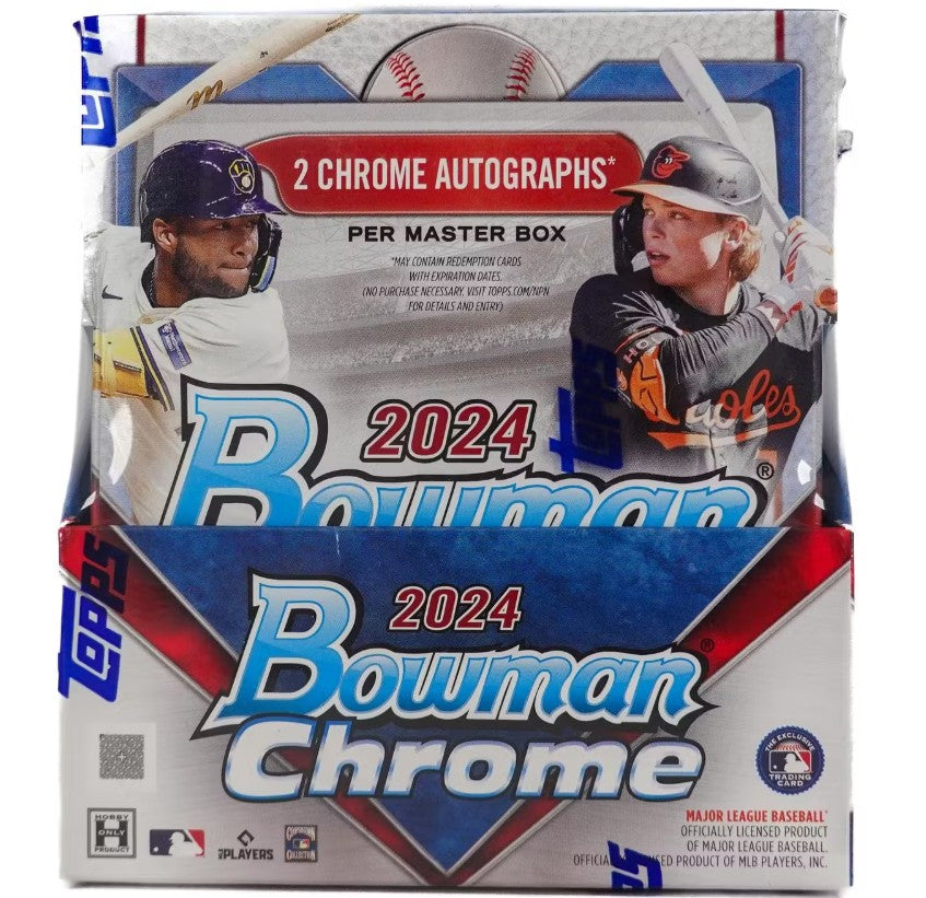 2024 Bowman Chrome 棒球爱好盒