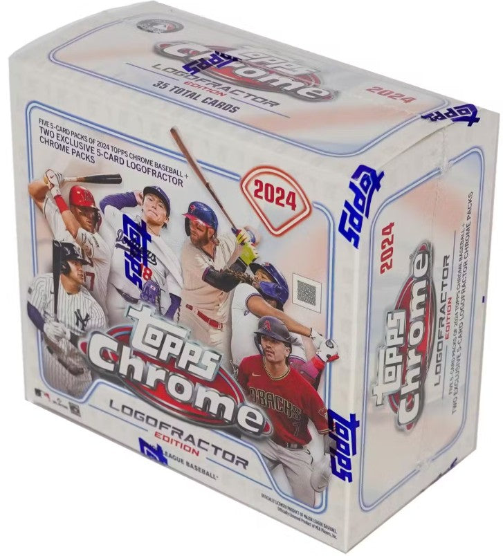 Caja de béisbol Topps Chrome Logofractor 2024