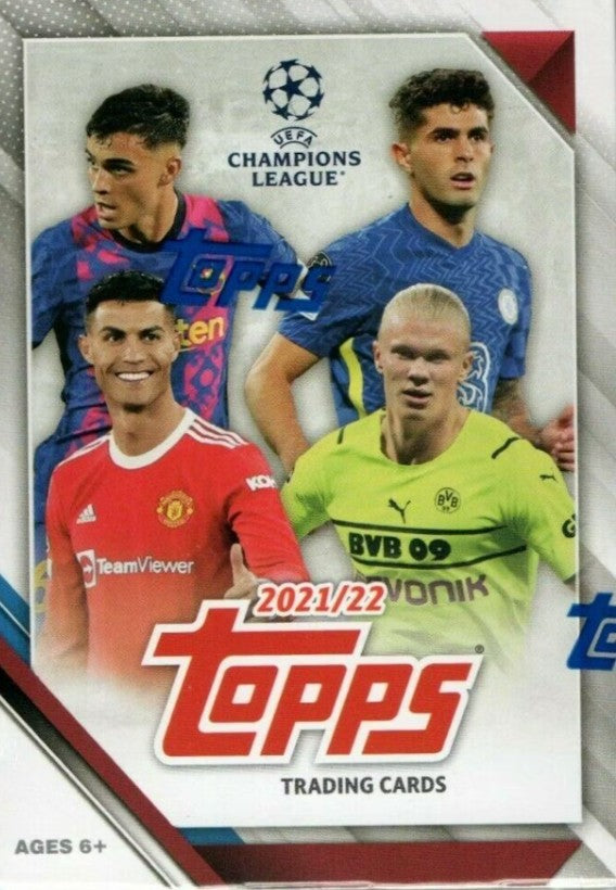 2021/22 Topps UEFA Champions League Collection Soccer Hobby Box