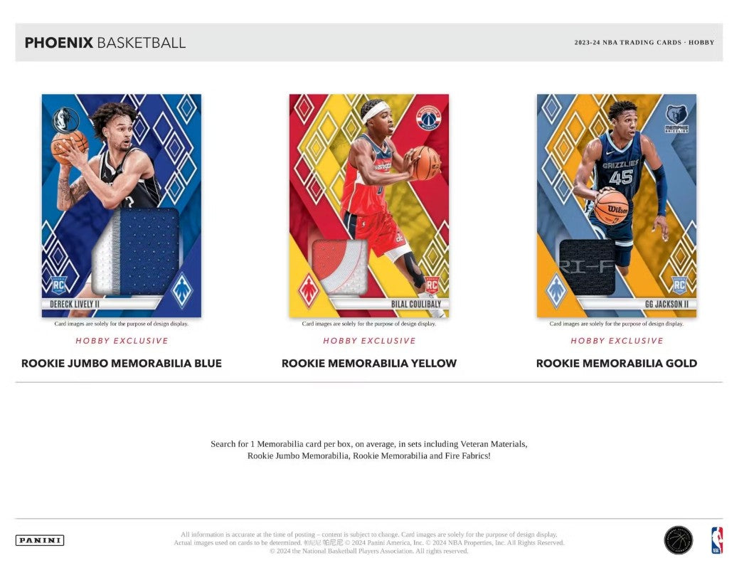 2023/24 Panini Phoenix Basketball Hobby Box
