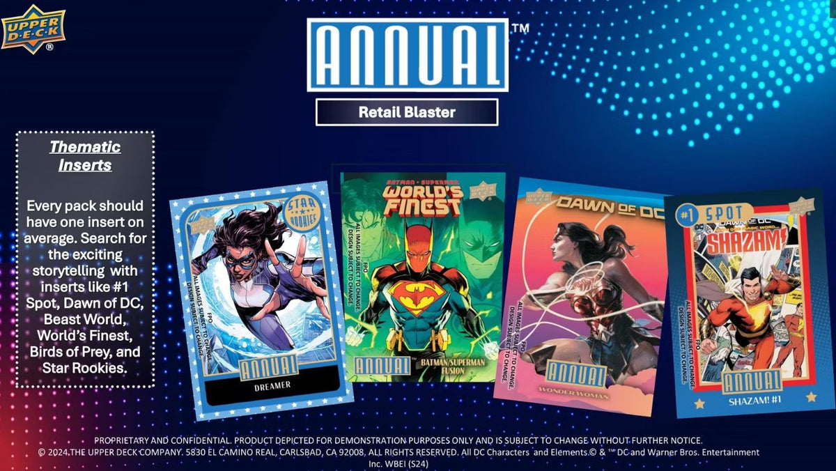 DC Annual 6-Pack Blaster Box (Upper Deck 2023/24)
