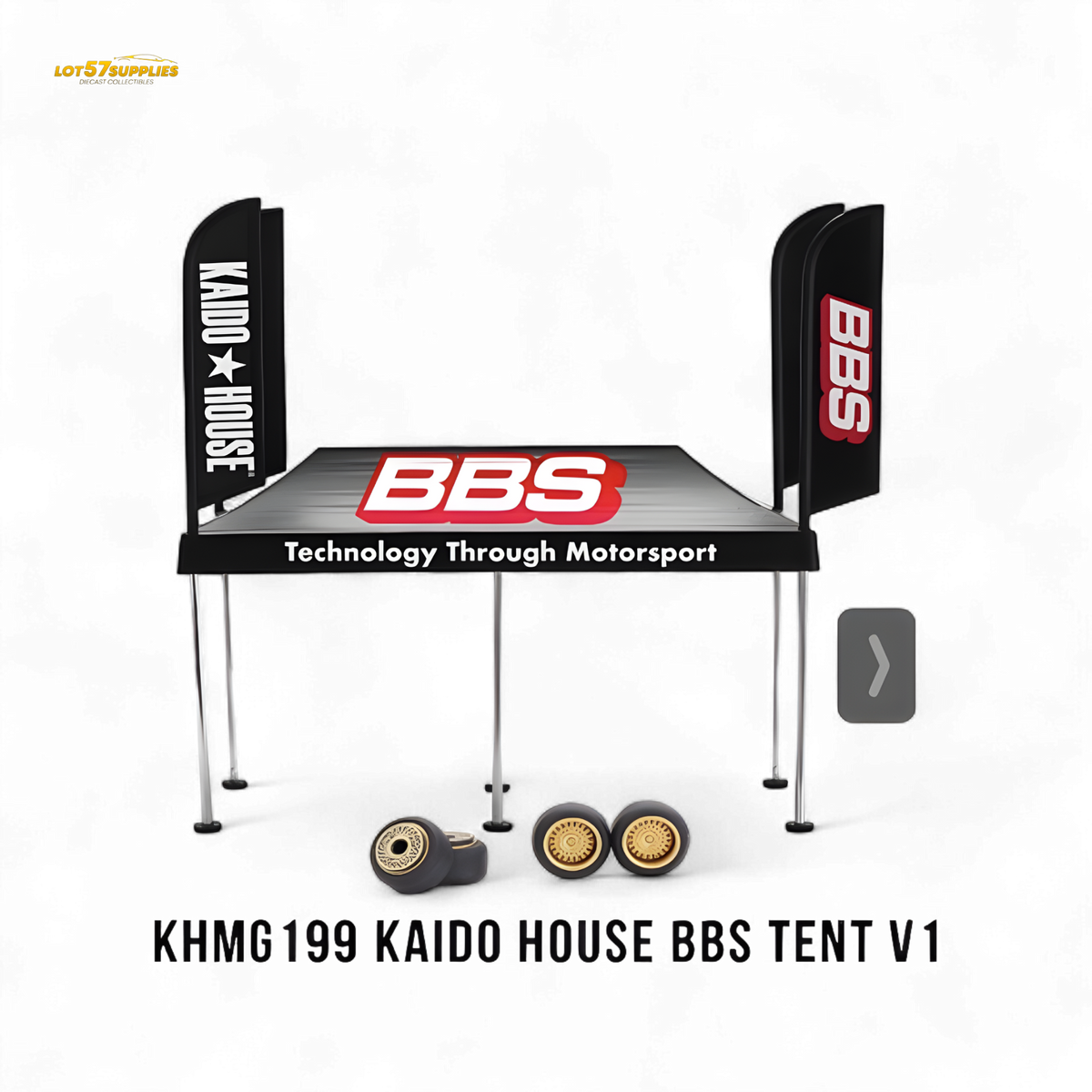 Mini GT Kaido House 86S Tent V1 1:64