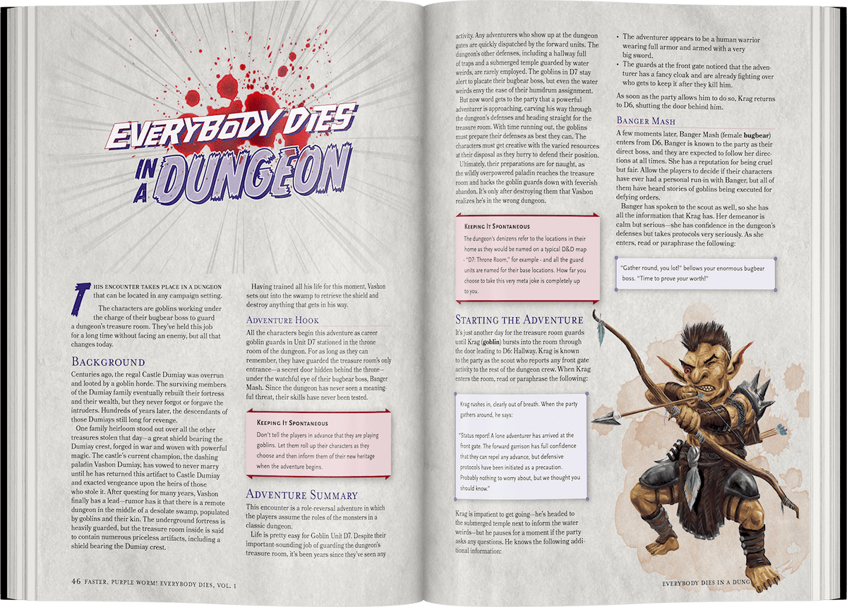 Faster, Purple Worm! Everybody Dies Vol. 1 (Hardcover)