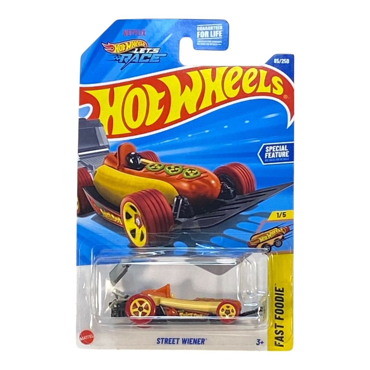 Hot Wheels Street Wiener | Fast Foodie Series 1/5