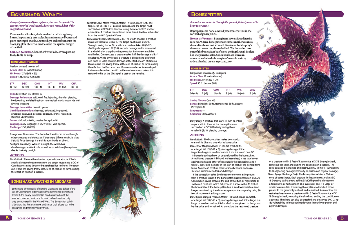 Tome of Beasts II (Hardcover) (5E)