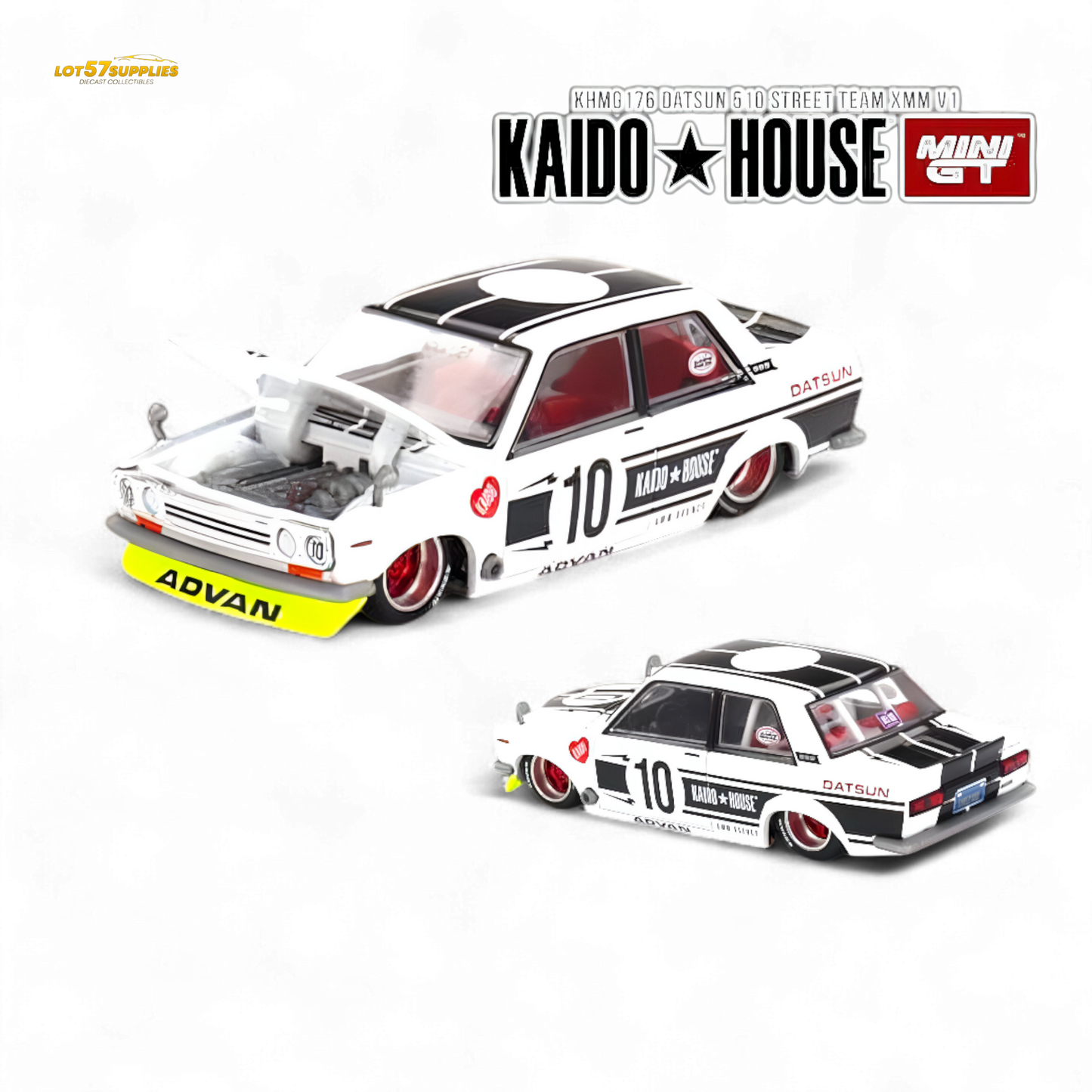 Kaido House Datsun 510 Street Team XMM 1:64