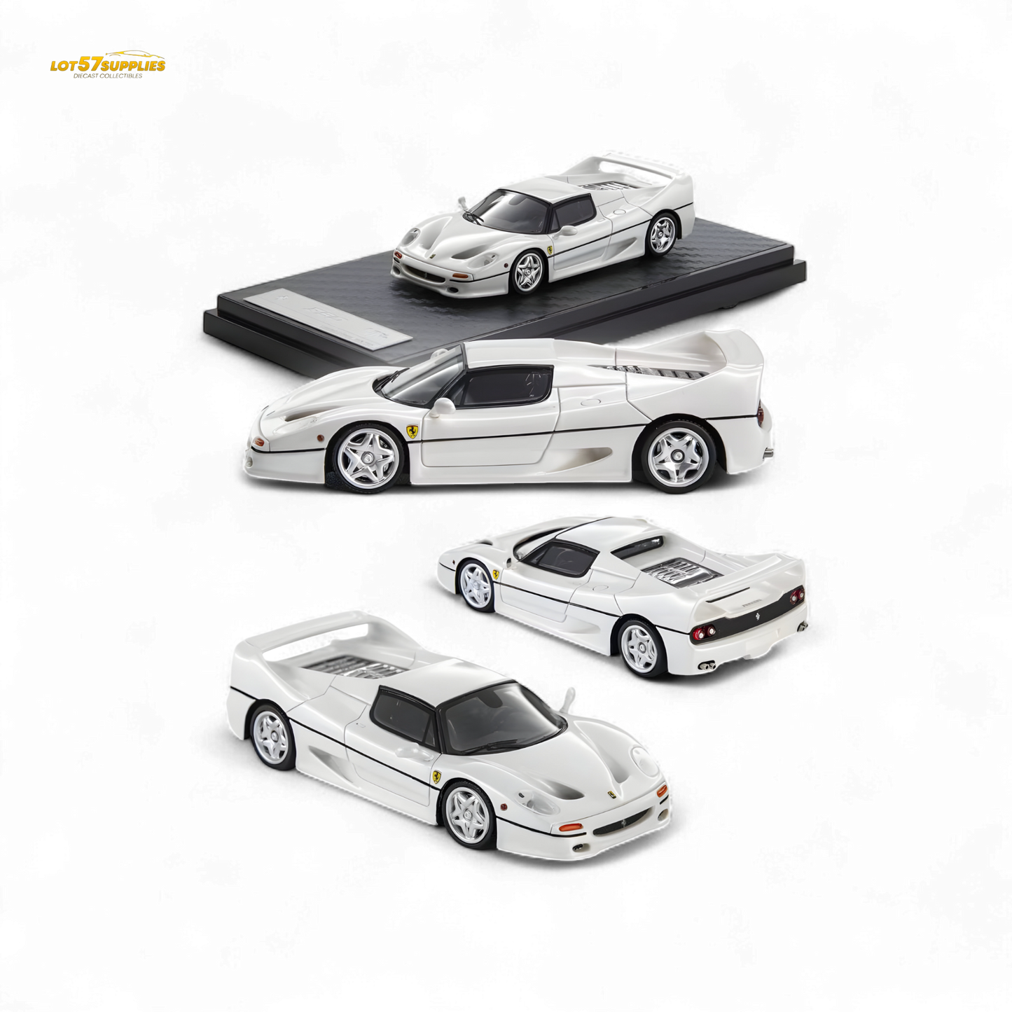 Nice Auto F50 Pearl White 1:64
