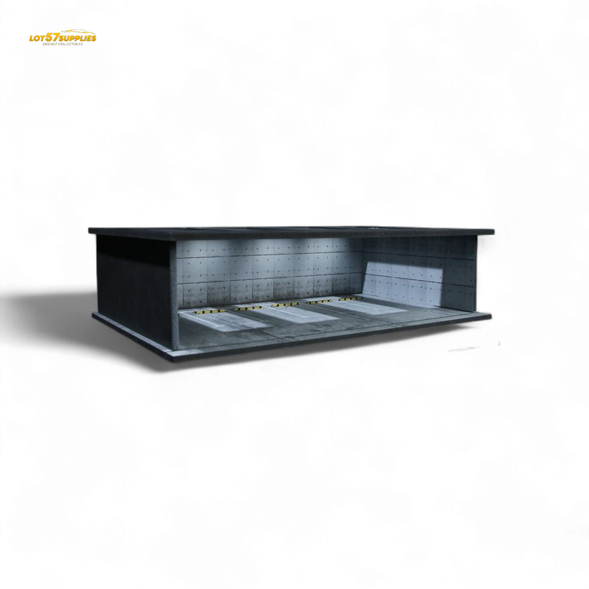 MoreArt Underground Parking Garage Scene 02 1:64