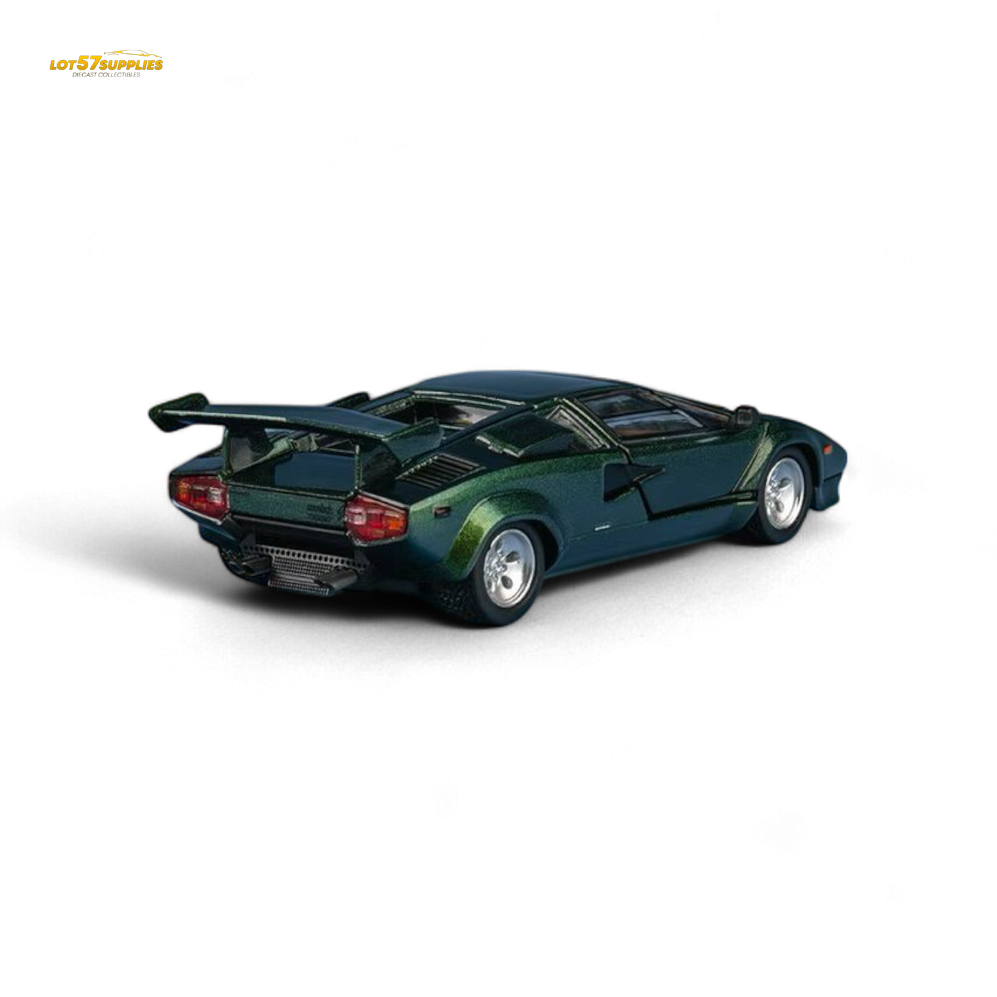 FindClassically Countach LP5000S Canepa Green 1:64