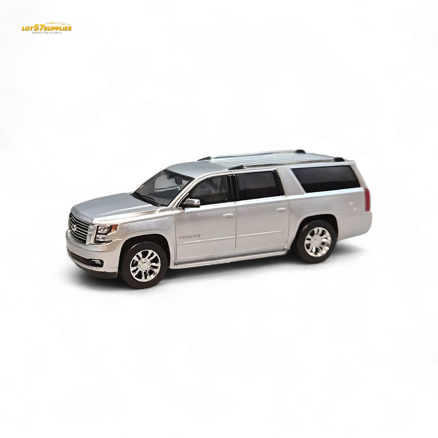 GOC Chevrolet Suburban 2015 Silver 1:64