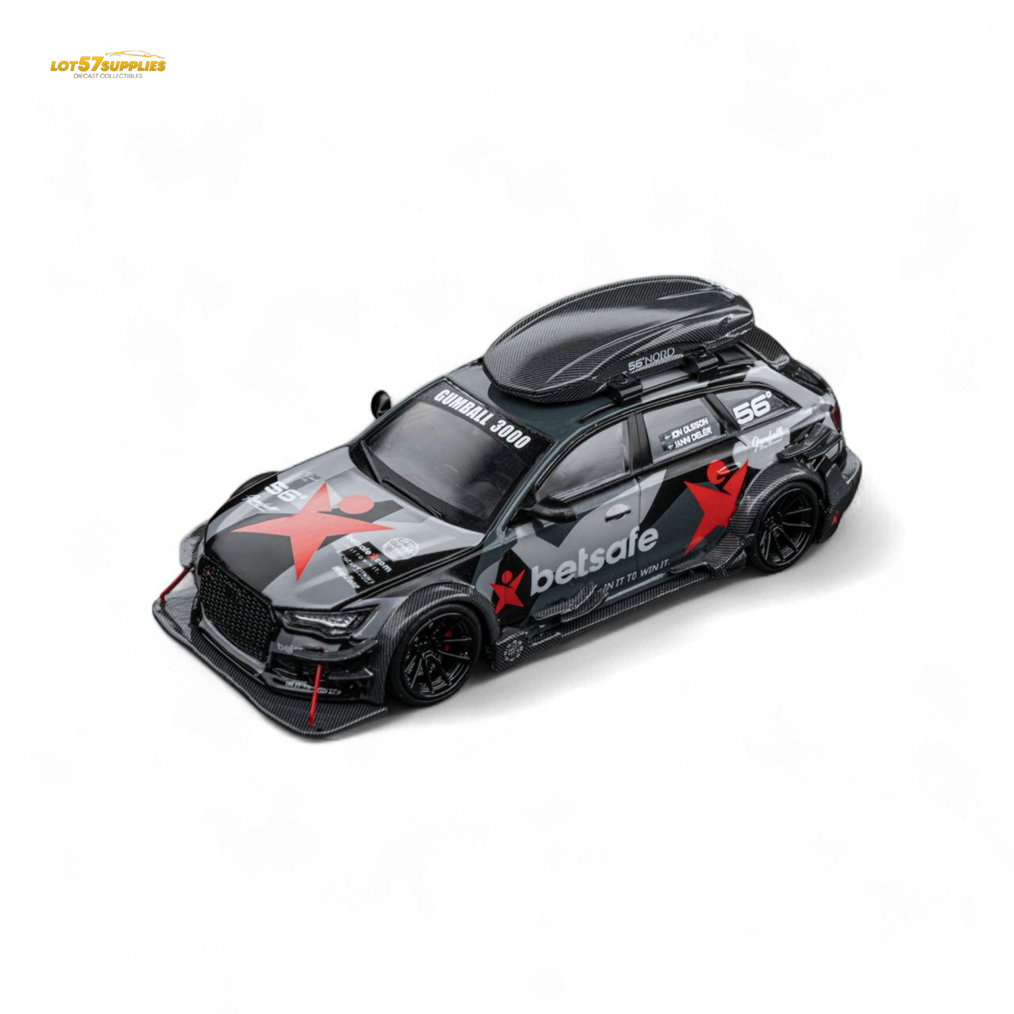 DCM Audi RS6 C7 DTM Betsafe Gumball 3000 1:64