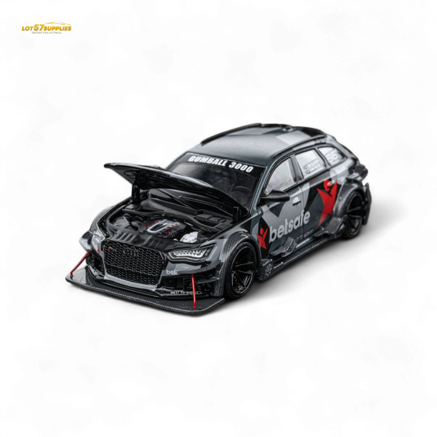 DCM Audi RS6 C7 DTM Betsafe Gumball 3000 1:64