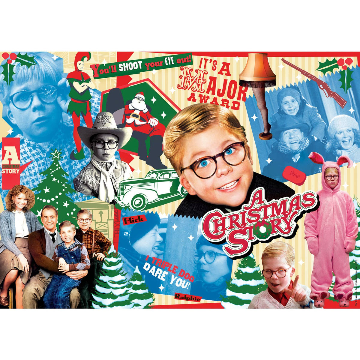 A Christmas Story 500 Piece Jigsaw Puzzle by Masterpieces Puzles