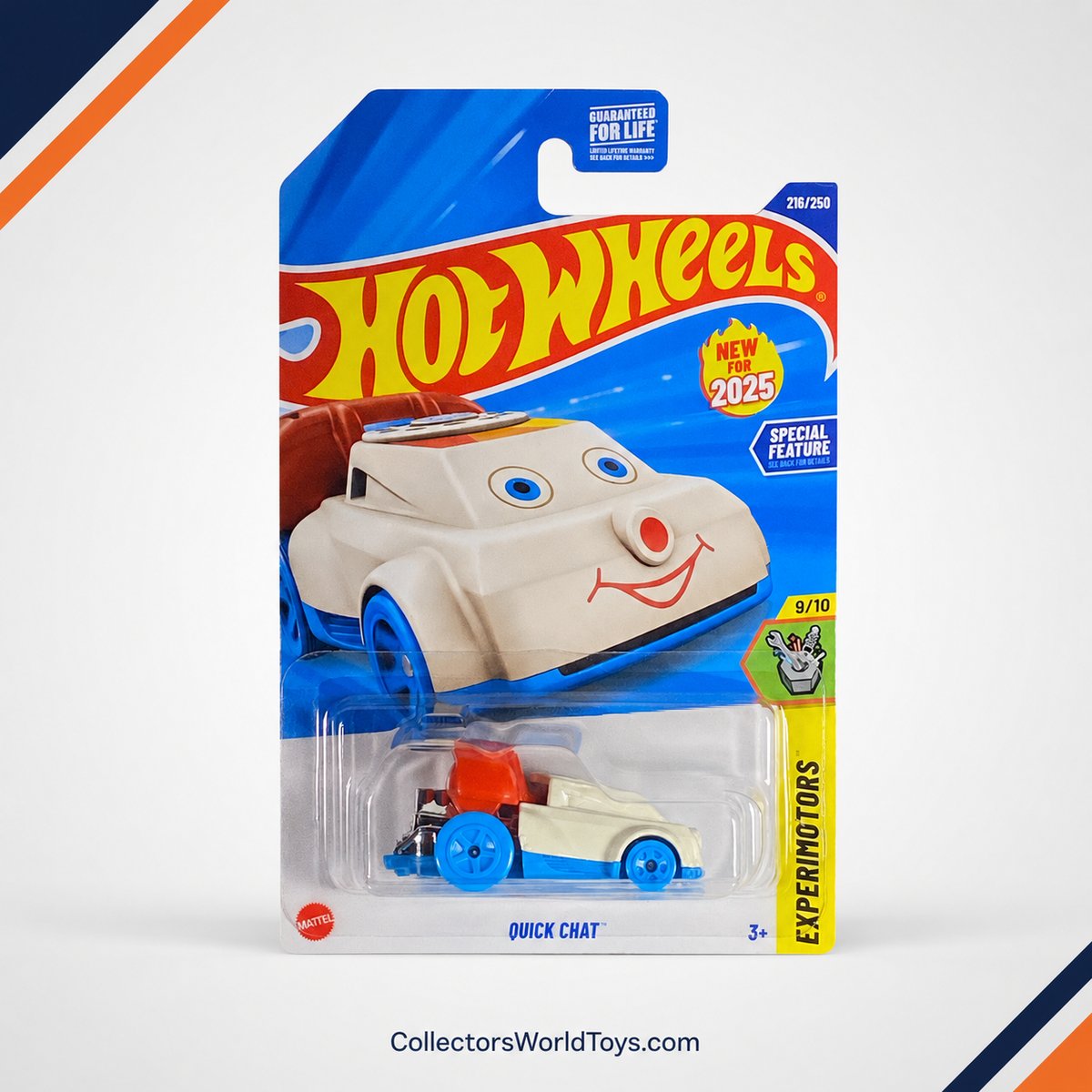 Hot Wheels Quick Chat | Experimotors Series 9/10 - 216/250