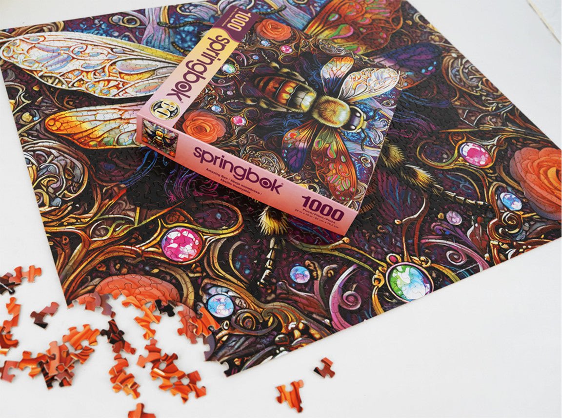 Amazing Bee 1000 Piece Jigsaw Puzzle | Springbok Puzzles
