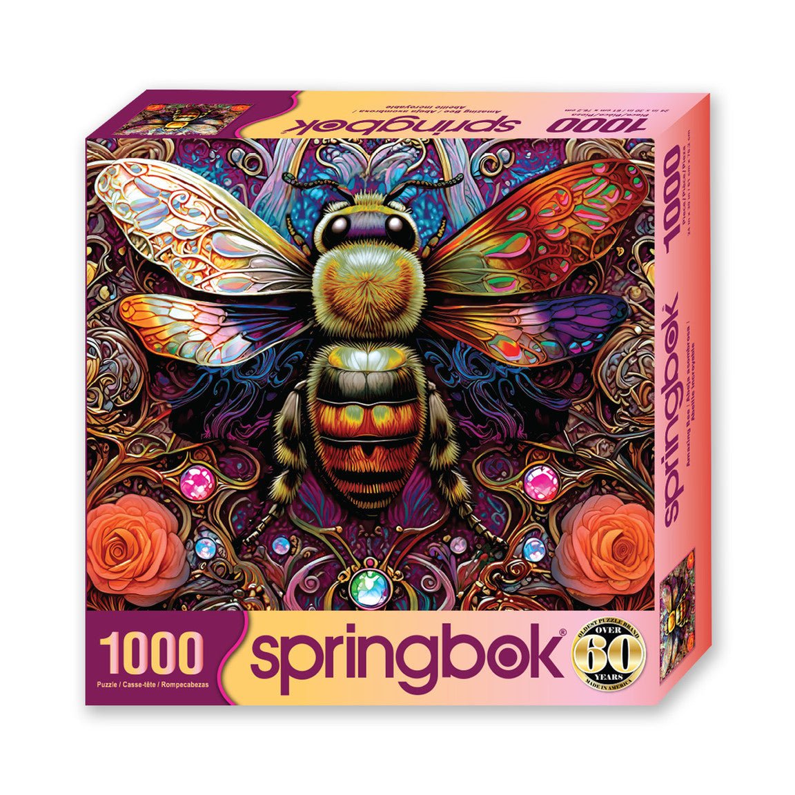 Amazing Bee 1000 Piece Jigsaw Puzzle | Springbok Puzzles