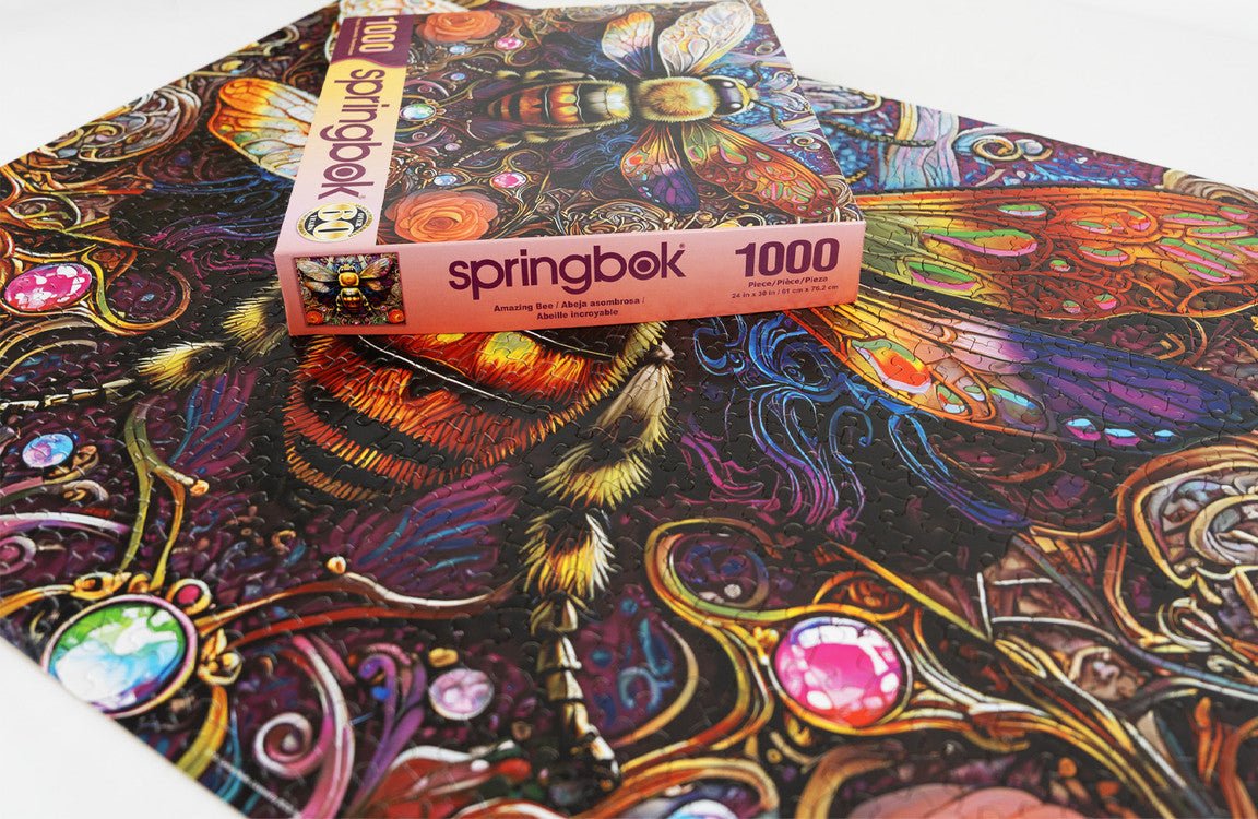Amazing Bee 1000 Piece Jigsaw Puzzle | Springbok Puzzles