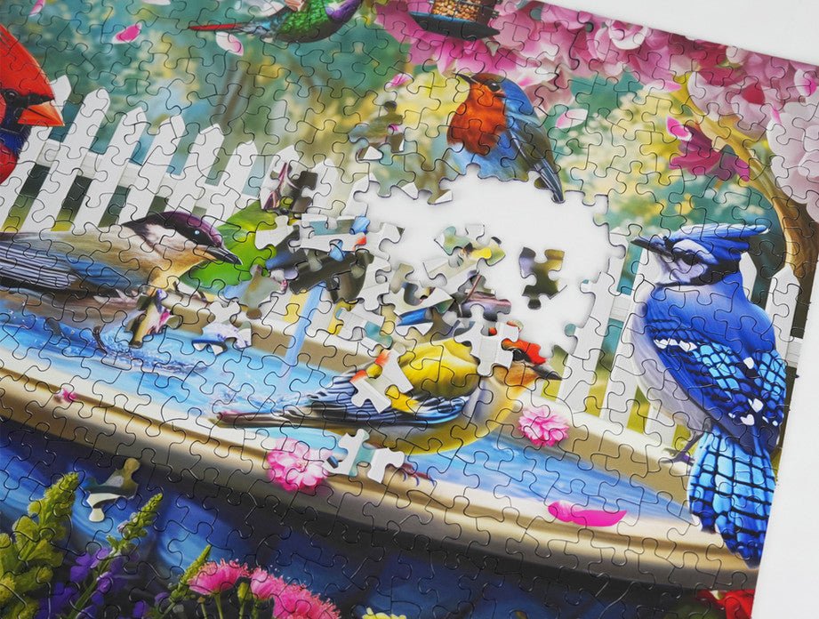 Birds Of Spring 500 Piece Jigsaw Puzzle by Springbok Puzzles