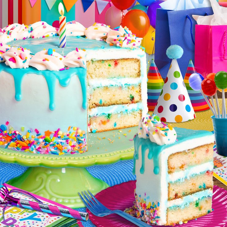 Birthday Cake 500 Piece Jigsaw Puzzle - Limited Release | Springbok Puzzles