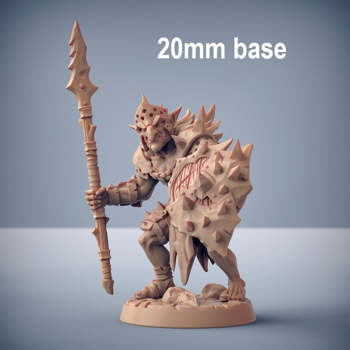 Blackrazor Warrior: Base Sculpt C (Male Hobgoblin)