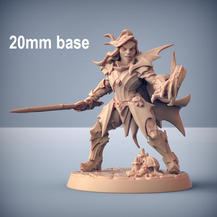 Bloodhunt Knight: Sculpt D (Female Vampire Soldier)