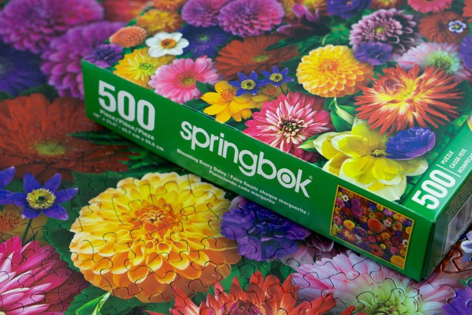 Blooming Every Daisy  500 Piece Jigsaw Puzzle by Springbok Puzzles
