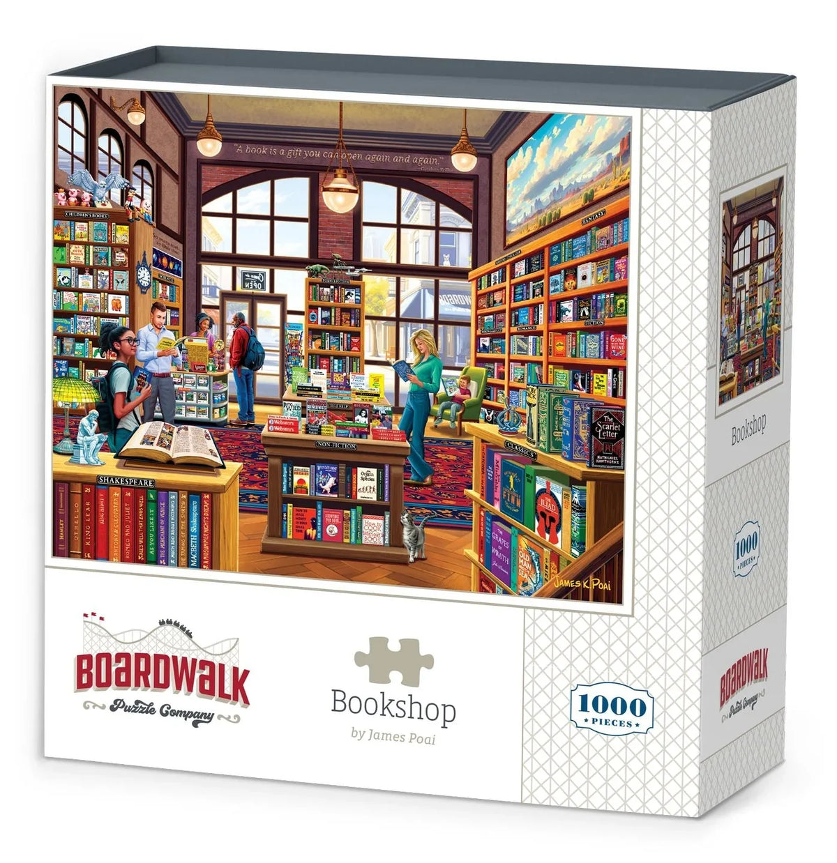 Bookshop 1000 Piece Puzzle by Boardwalk