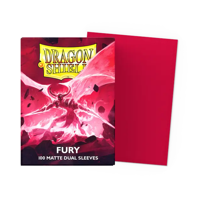 Dragon Shield Matte Dual Sleeves - Fury (100-Pack)