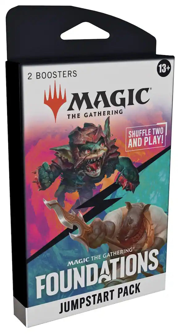 Magic: The Gathering Foundations Jumpstart Booster 2-Pack sealed English retail carton