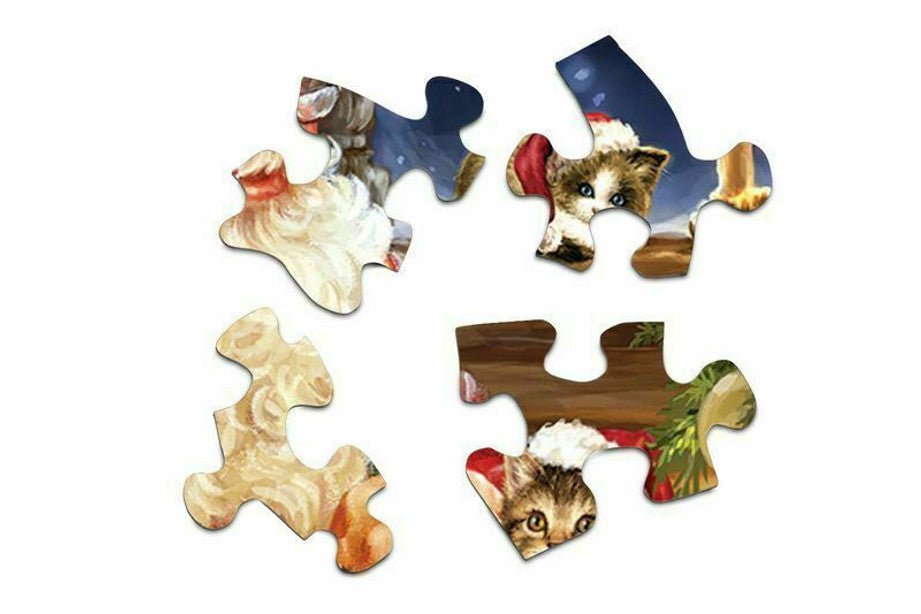 Christmas Kittens 1000 Piece Jigsaw Puzzle by Springbok Puzzles - A fun Cat Puzzles