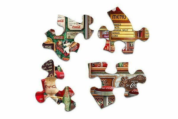 Coca-Cola History 1000 Piece Jigsaw Puzzle by Springbok Puzzles