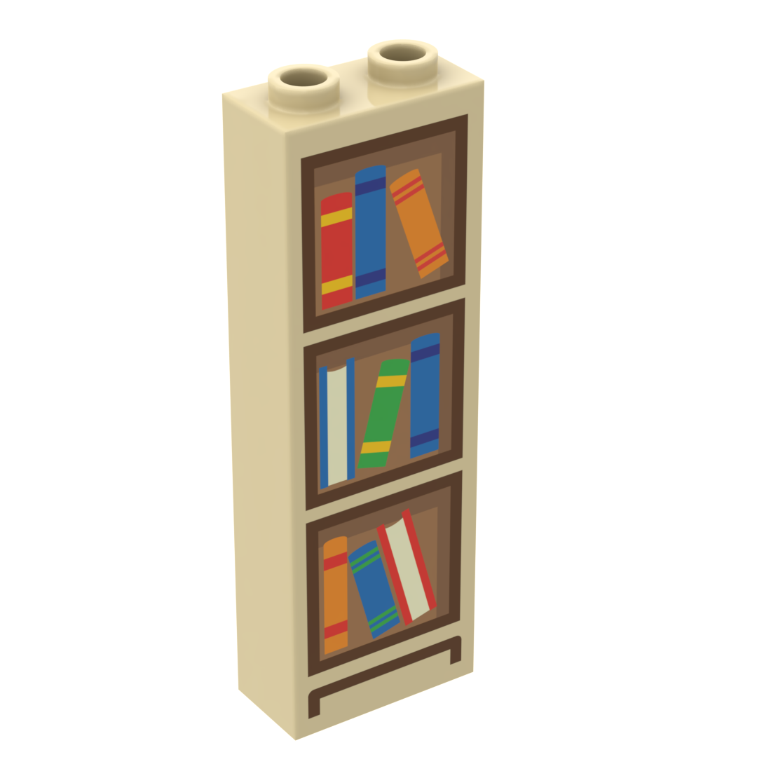 Bookshelf (1x2x5 Brick)