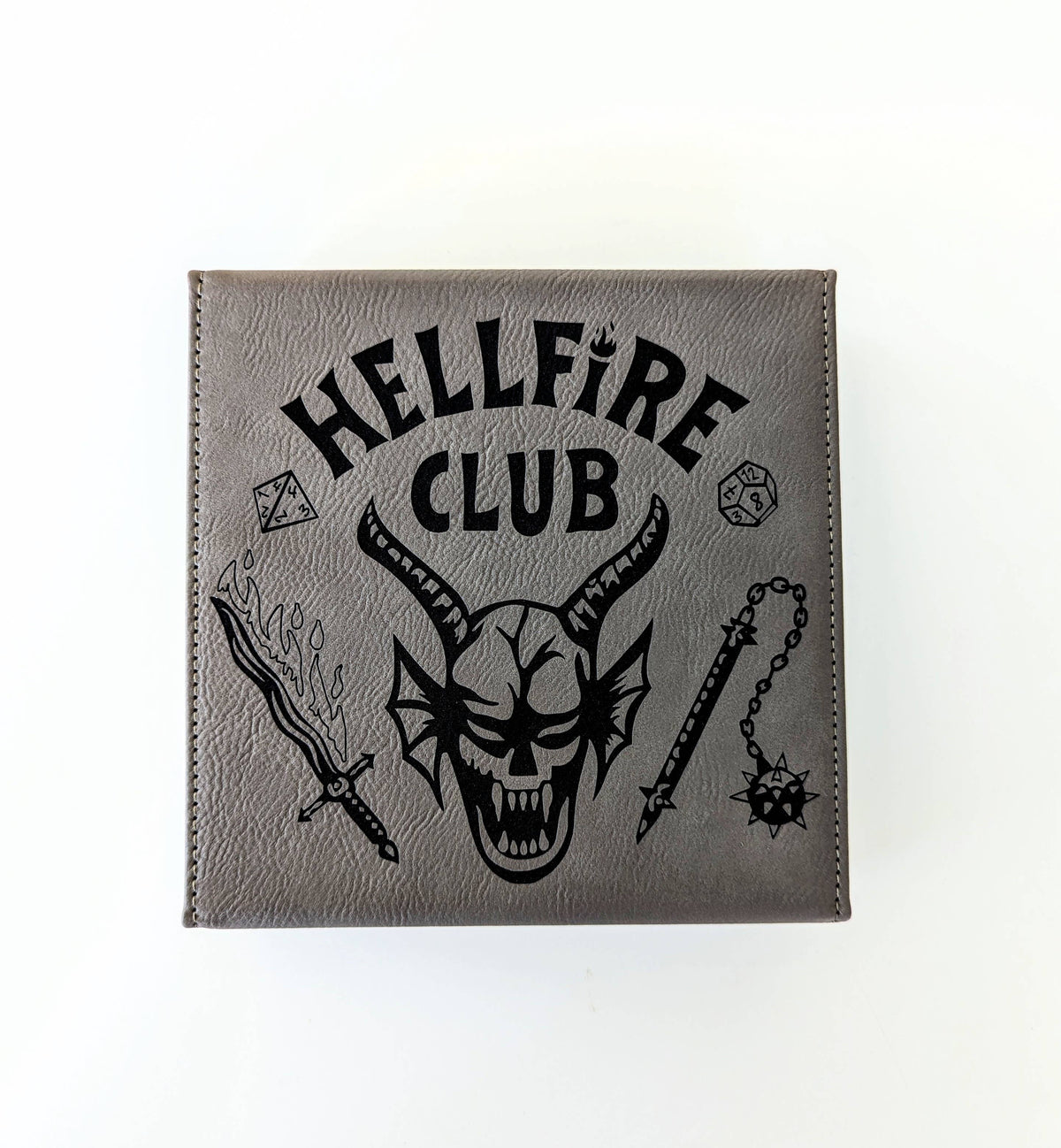 Hellfire Club - D&D - Vegan Leather Dice Box