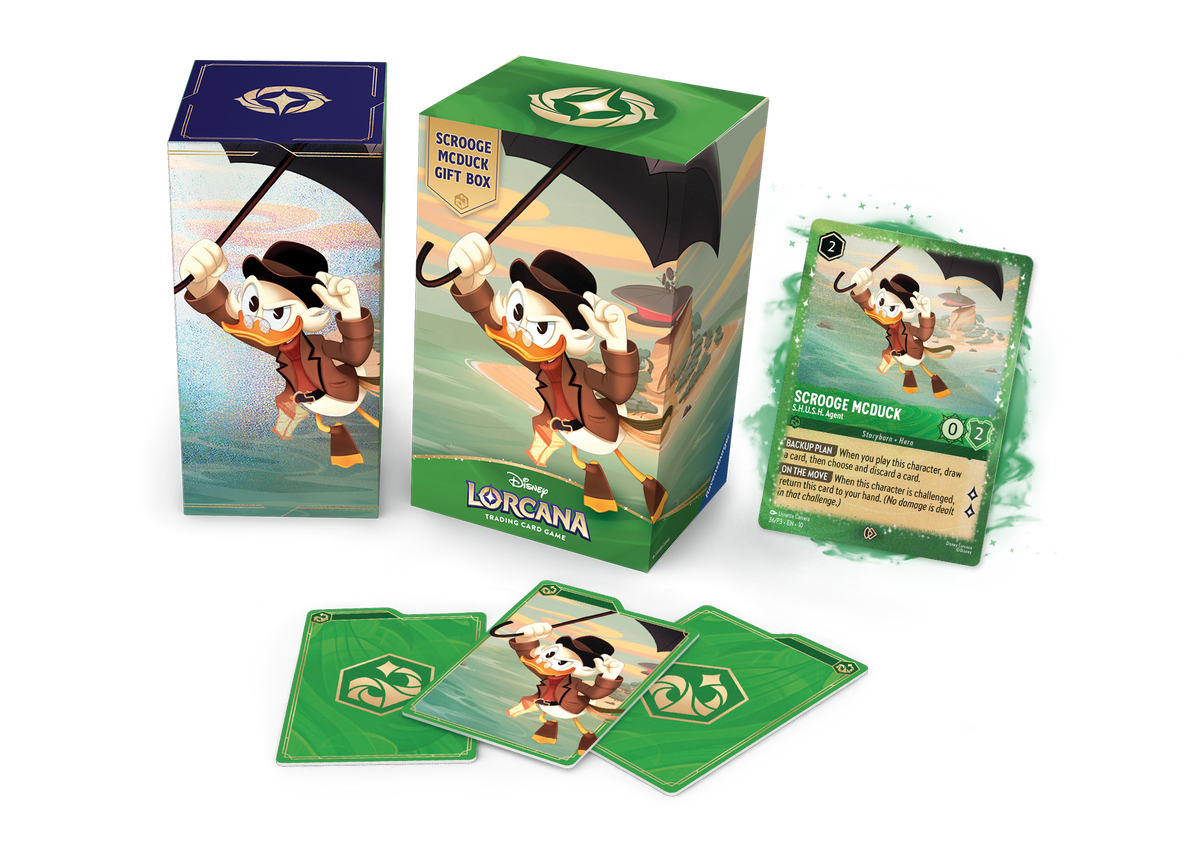 Disney Lorcana Winterspell Scrooge McDuck Gift Box