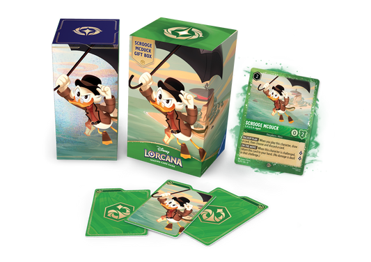 Disney Lorcana Winterspell Scrooge McDuck Gift Box