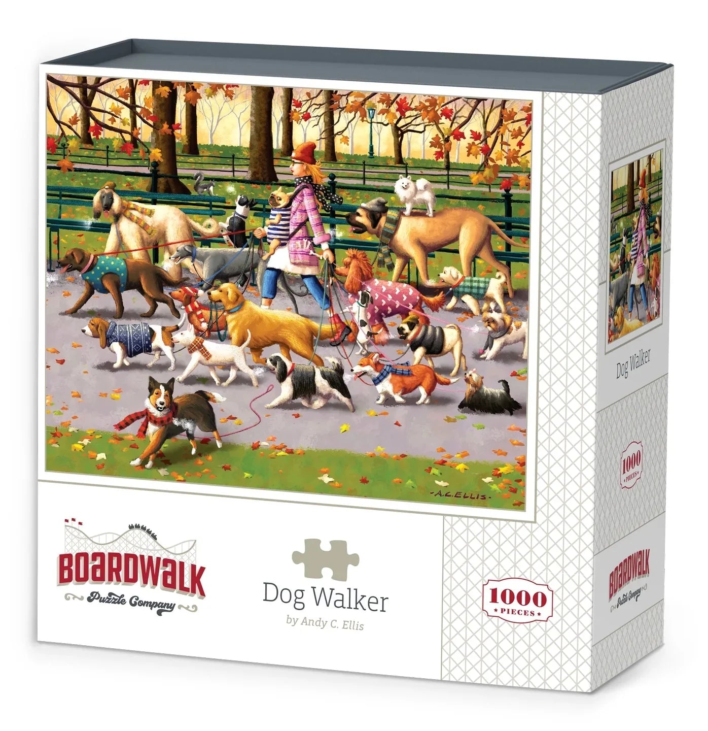 Dog Walker 1000 Piece Puzzle by Boardwalk