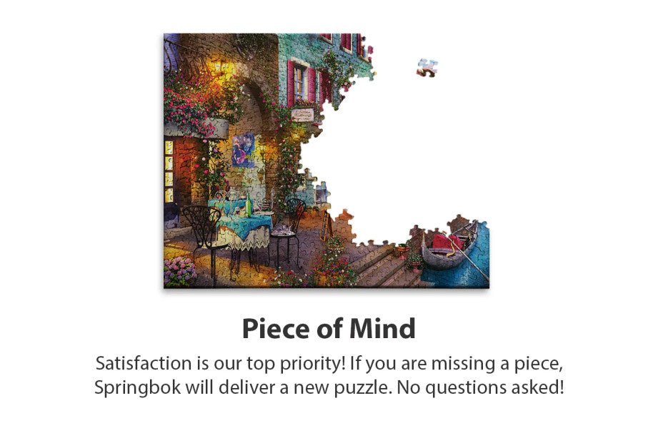 Dolce Vita 1000 Piece Jigsaw Puzzle by Springbok Puzzles