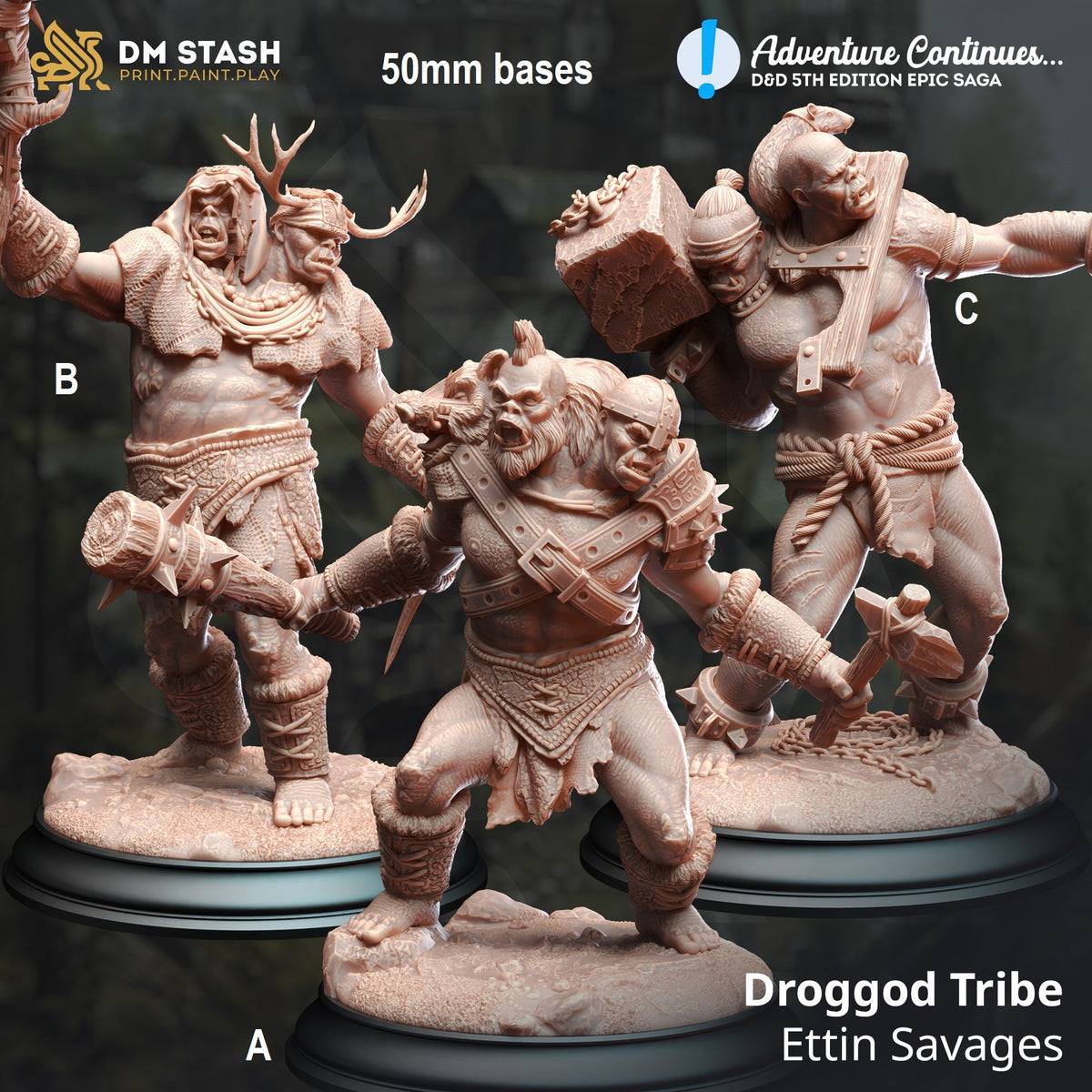 Droggod Tribe (Ettin Savages)