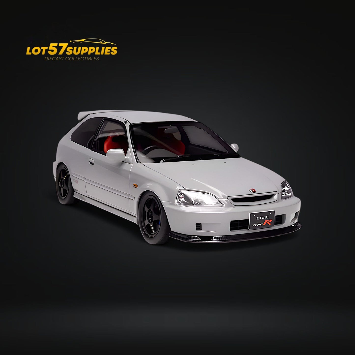 MOTORHELIX Honda Civic Type-R EK9 Nardo Grey 1:18