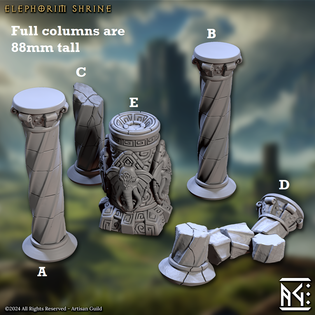 Elephorim Shrine (Modular Scatter Terrain)