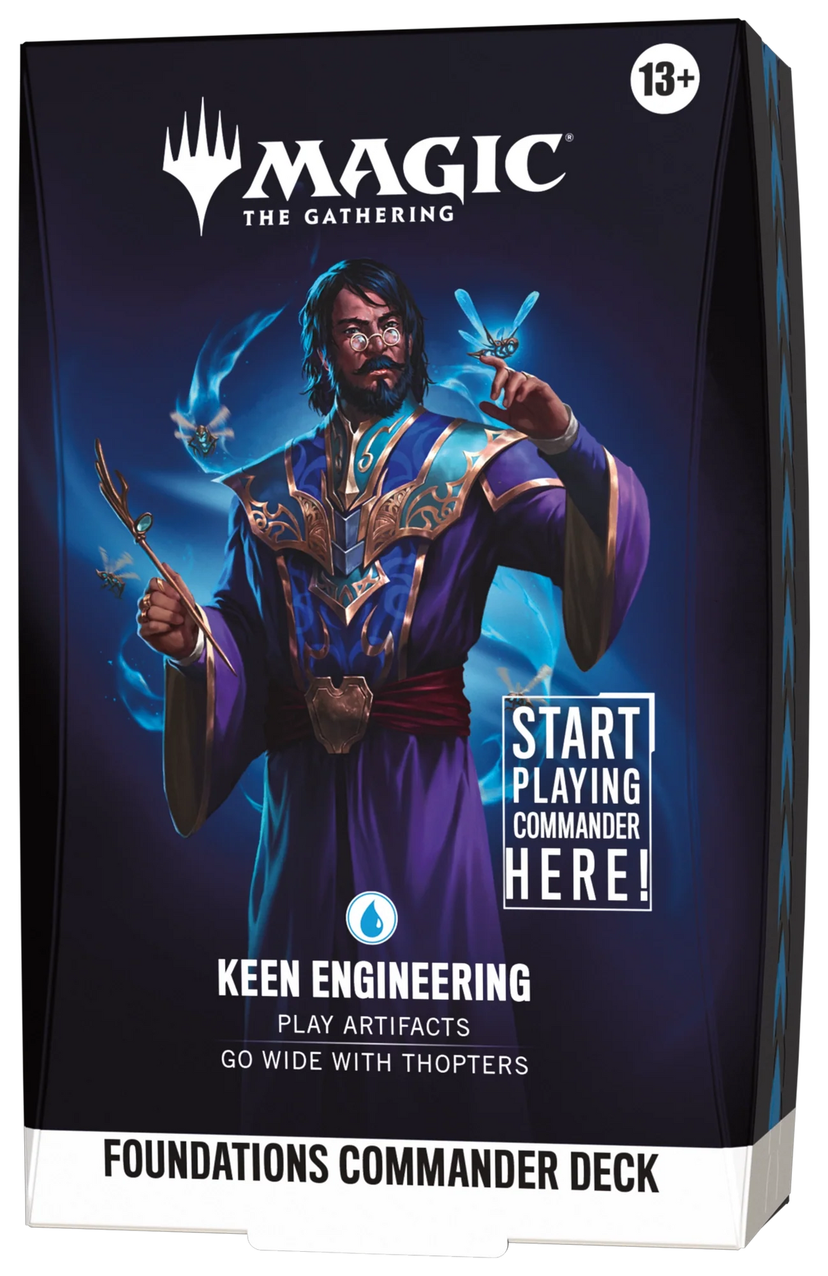 Foundations Commander Deck - Keen Engineering - English packaging