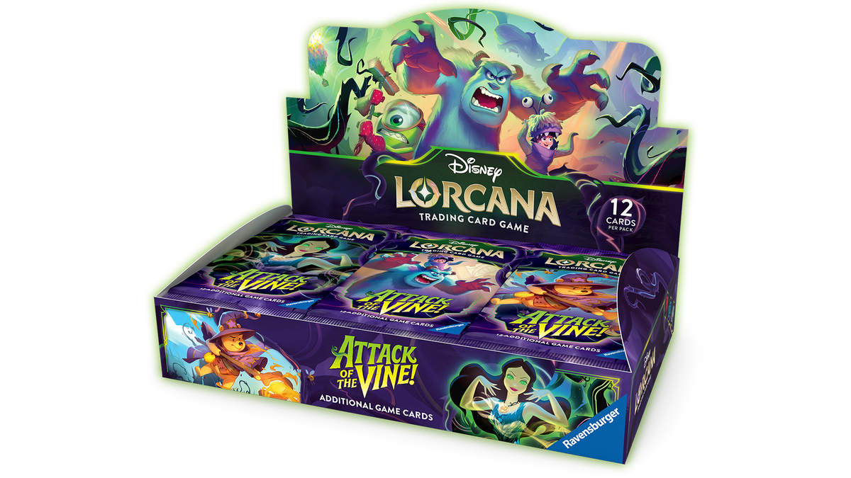 Disney Lorcana Attack of the Vine Booster Display Box