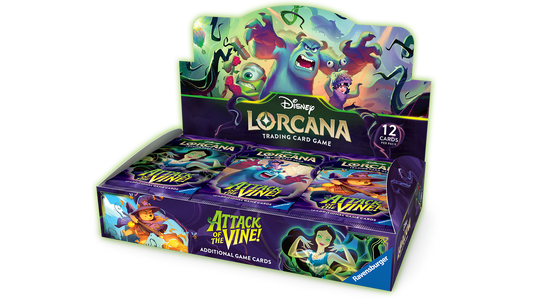 Disney Lorcana Attack of the Vine Booster Display Box