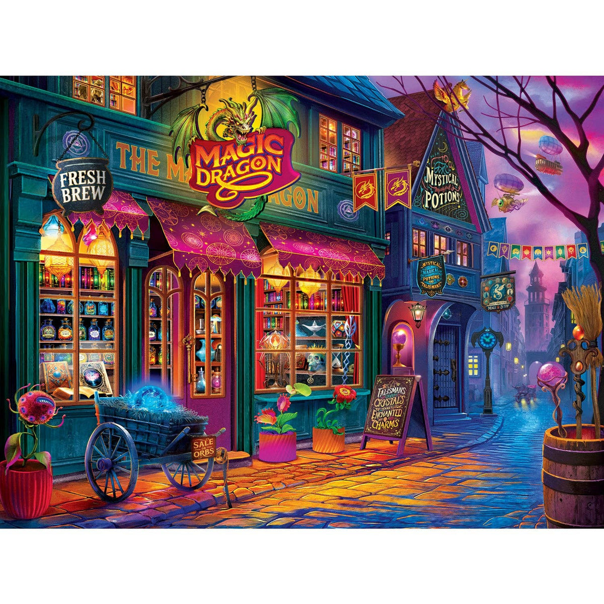 Magic Dragons: Enchanted Curios 750 Piece Jigsaw Puzzle | Masterpieces
