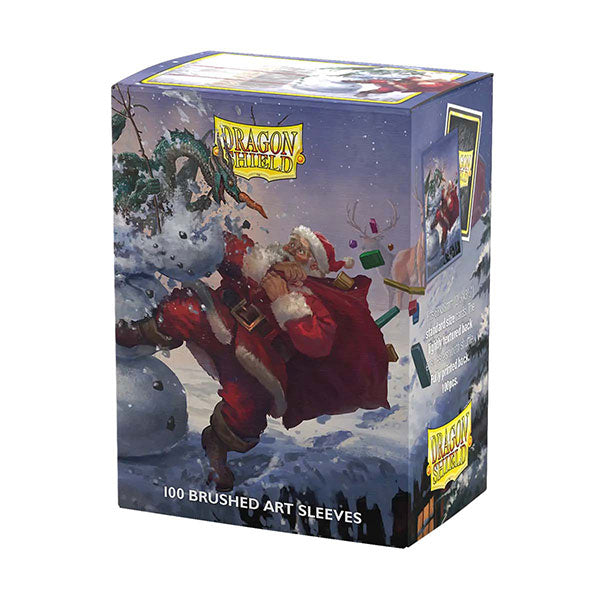 Dragon Shield Brushed Art Sleeves - Christmas 2025