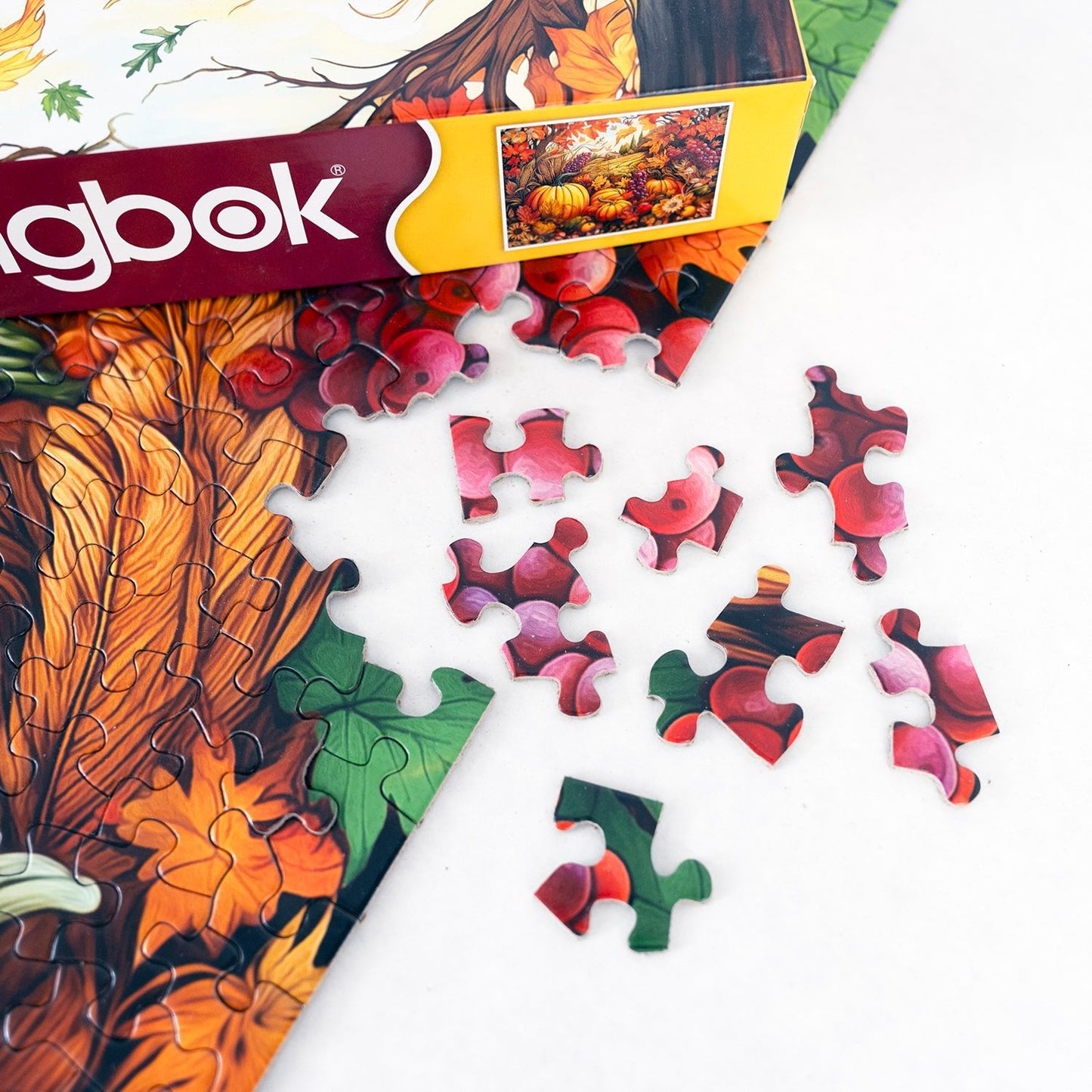 Fall Harvest 500 Piece Jigsaw Puzzle  | Springbok Puzzles